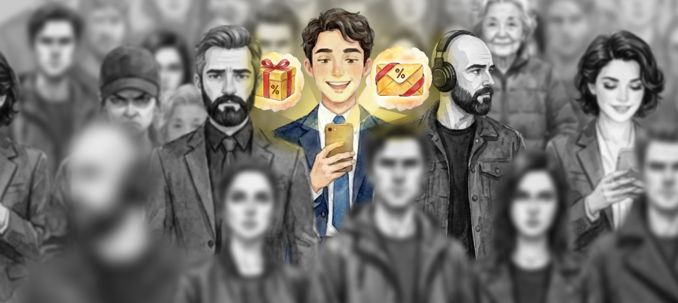 Показано різницю між персоналізованим зверненням і загальним