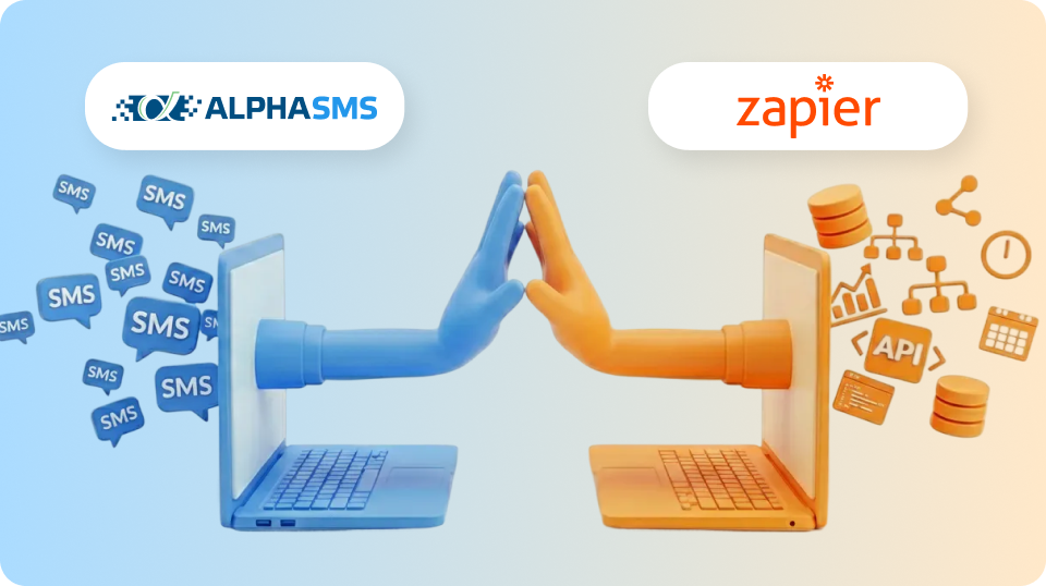 Zapier і AlphaSMS працюють замість людини